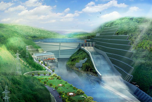 绥江老挝南塔河1号水电站项目
